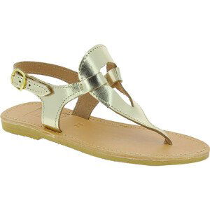 Attica Sandals  ARTEMIS CALF GOLD  Sandály Zlatá