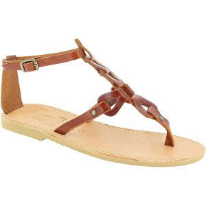 Attica Sandals  GAIA CALF DK-BROWN  Sandály Hnědá