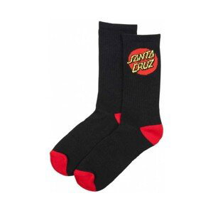 Santa Cruz  Classic dot sock (2 pack)  Ponožky Bílá