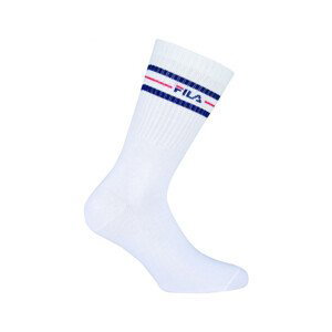 Fila  Normal socks manfila3 pairs per pack  Ponožky Bílá