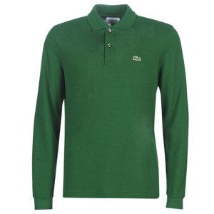 Lacoste  L1312  Polo s dlouhými rukáv Zelená