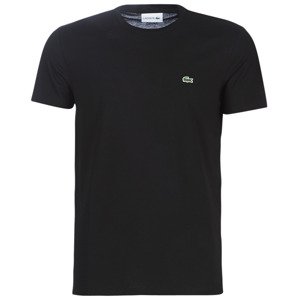 Lacoste  TH6709  Trička s krátkým rukávem Černá