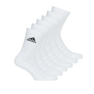 adidas  CUSH CRW PACK X6  Sportovní ponožky Bílá