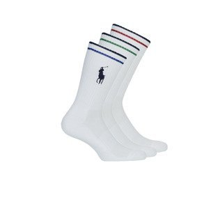 Polo Ralph Lauren  3PK BPP-SOCKS-3 PACK  Sportovní ponožky Bílá