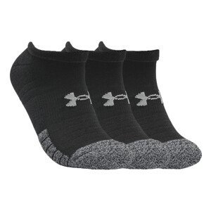 Under Armour  HeatGear No Show Socks 3-Pack  Sportovní ponožky Černá