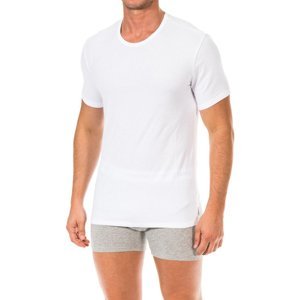 Calvin Klein Jeans  NB1088A-100  Trička s krátkým rukávem Bílá