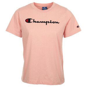 Champion  Crewneck T-Shirt Wn's  Trička s krátkým rukávem Růžová