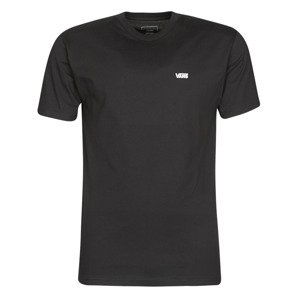 Vans  LEFT CHEST LOGO TEE  Trička s krátkým rukávem Černá