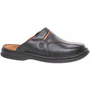 Josef Seibel  Pánské pantofle  10999 26611 schwarz-cognac  Pantofle Černá