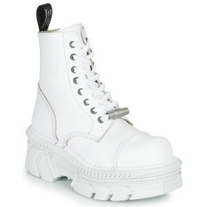 New Rock  M-MILI083CM-C56  Kotníkové boty Bílá