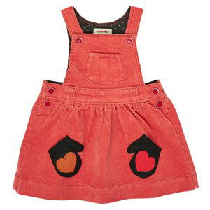 Catimini  CR31003-67  Krátké šaty Dětské Červená