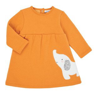 Noukie's  Z050083  Krátké šaty Dětské Oranžová