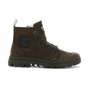 Palladium  PAMPA HI Z  Módní tenisky Hnědá