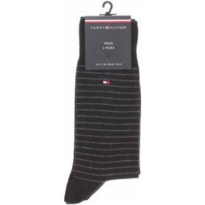 Tommy Hilfiger  pánské ponožky 100001496 200 black  Ponožky Černá