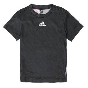 adidas  B A.R. TEE  Trička s krátkým rukávem Dětské Černá