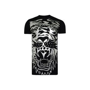 Ed Hardy  Big-tiger t-shirt  Trička s krátkým rukávem Černá