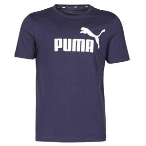 Puma  ESSENTIAL TEE  Trička s krátkým rukávem Tmavě modrá