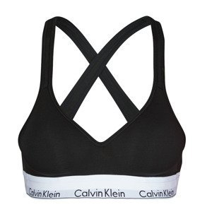 Calvin Klein Jeans  MODERN COTTON BRALETTE LIFT  Sportovní podprsenky Černá