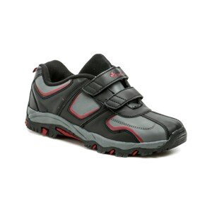 Vemont  5A9049 černo šedé trekingové boty  Multifunkční sportovní obuv Dětské Černá