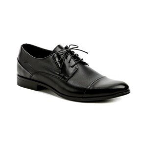 Tapi  C-6922 černá pánská společenská obuv  Šněrovací společenská obuv Černá