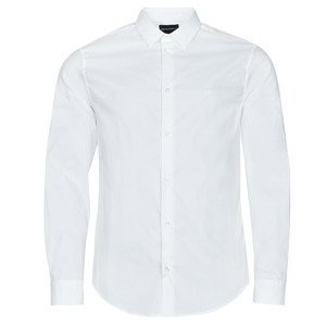 Emporio Armani  8N1C09  Košile s dlouhymi rukáv Bílá