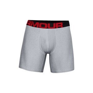 Under Armour  Charged Tech 6in 2 Pack  Boxerky Šedá