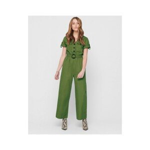Only  Helen Ancle Jumpsuit - Martini Olive  Overaly Zelená