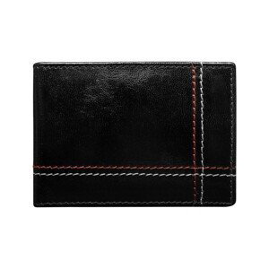 Wild  Kožená černá menší pánská peněženka RFID v krabičce ALWAYS  Peněženky Černá