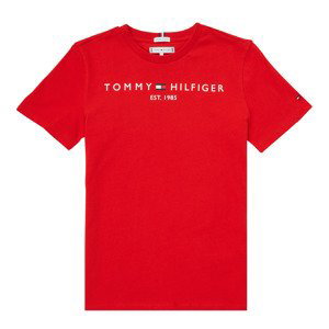 Tommy Hilfiger  SELINERA  Trička s krátkým rukávem Dětské Červená