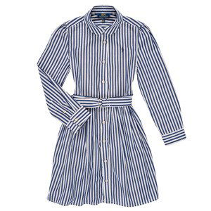 Polo Ralph Lauren  LIVIA  Krátké šaty Dětské Tmavě modrá