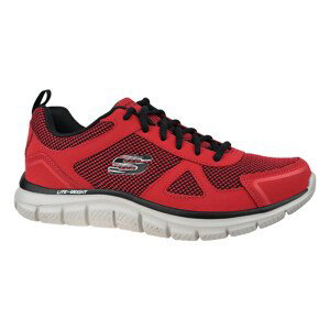 Skechers  Track - Bucolo  Fitness boty Červená