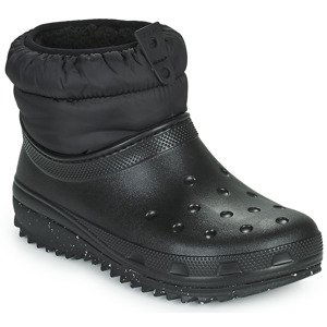 Crocs  CLASSIC NEO PUFF SHORTY BOOT W  Zimní boty Černá