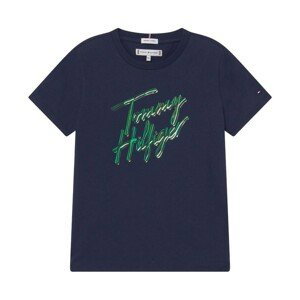 Tommy Hilfiger  -  Trička s krátkým rukávem Dětské Modrá