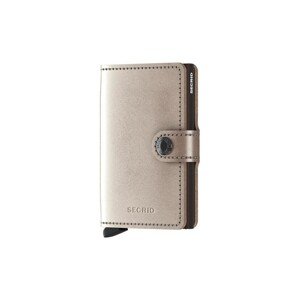 Secrid  Miniwallet Metallic - Champagne  Peněženky Zlatá