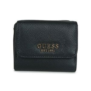 Guess  LAUREL (ZG) SLG CARD   COIN PURSE  Peněženky Černá