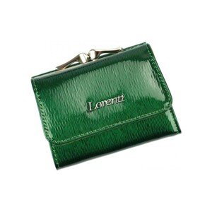 Lorenti  Kožená zelená malá dámská peněženka RFID v krabičce  Peněženky Zelená