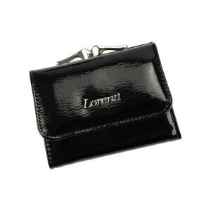 Lorenti  Kožená černá malá dámská peněženka RFID v krabičce  Peněženky Černá