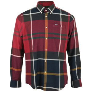 Barbour  Dunoon Tailored Shirt  Košile s dlouhymi rukáv Červená