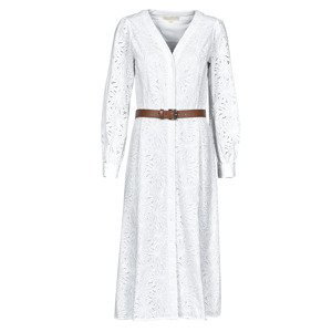 MICHAEL Michael Kors  PALM EYELET KATE DRESS  Společenské šaty Bílá
