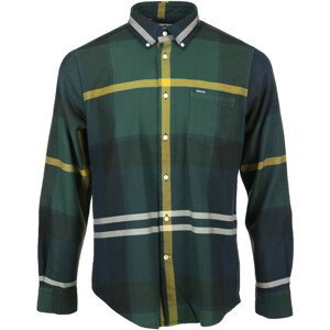 Barbour  Dunoon Tailored Shirt  Košile s dlouhymi rukáv Zelená