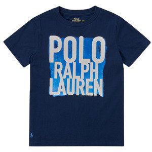 Polo Ralph Lauren  TITOUALII  Trička s krátkým rukávem Dětské Modrá