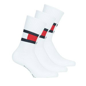 Tommy Hilfiger  SOCK X3  Sportovní ponožky Bílá