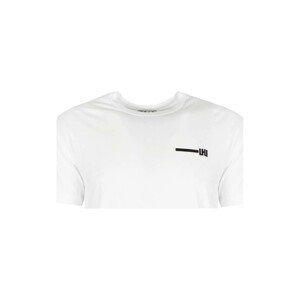 Les Hommes  UHT214 700P | Typography T-Shirt  Trička s krátkým rukávem Černá