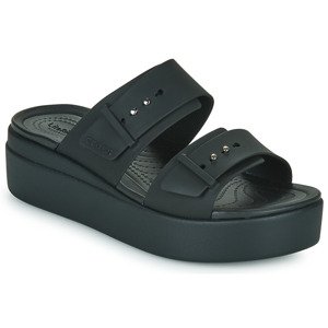 Crocs  CROCS BROOKLYN SANDAL LOWWDG W  Dřeváky Černá