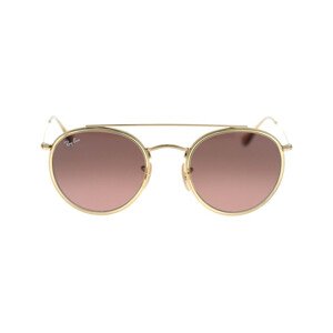 Ray-ban  Occhiali da Sole  Round Double Bridge RB3647N 912443  sluneční brýle Zlatá