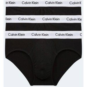 Calvin Klein Jeans  0000U2661G 3P HIP BRIEF  Trenýrky Černá