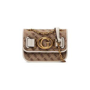 Guess  AILEEN CROSSBODY FLAP  Kabelky s dlouhým popruhem Béžová