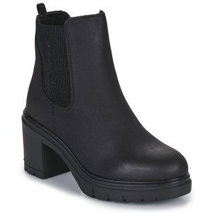 Tom Tailor  4295704-BLACK  Kotníkové boty Černá