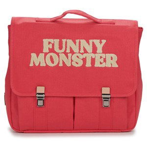 Jojo Factory  CARTABLE UNIE PINK FUNNY MONSTER  Školní aktovky Dětské Růžová