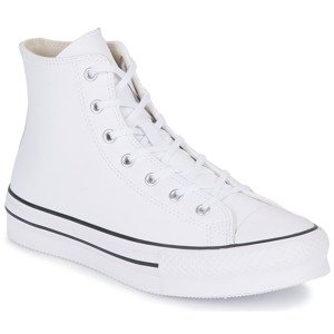 Converse  Chuck Taylor All Star Eva Lift Leather Foundation Hi  Tenisky Dětské Bílá